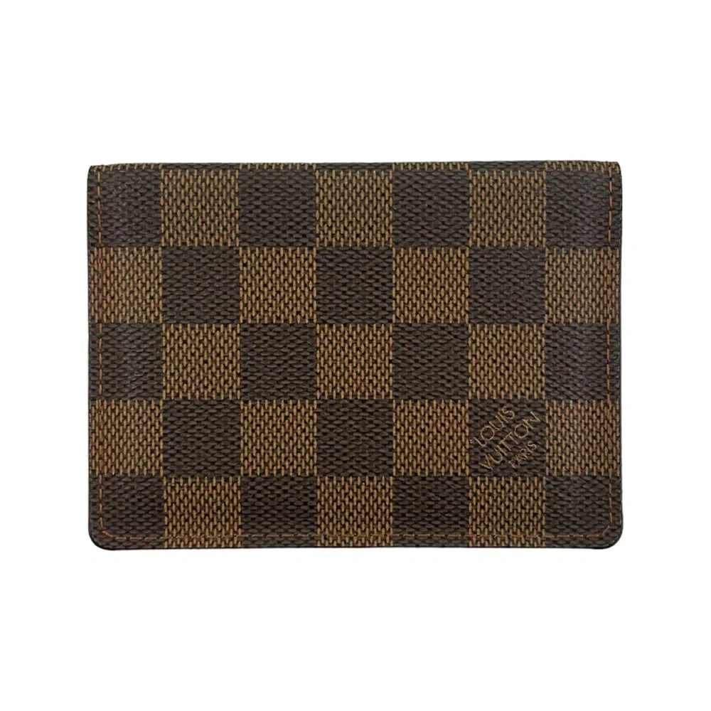 Louis Vuitton Damier Ebene Card Holder Wallet - Picture 1 of 5